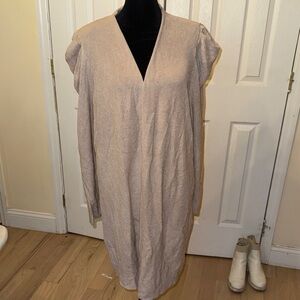 INC International Concepts Beige Long Sleeve Cardigan